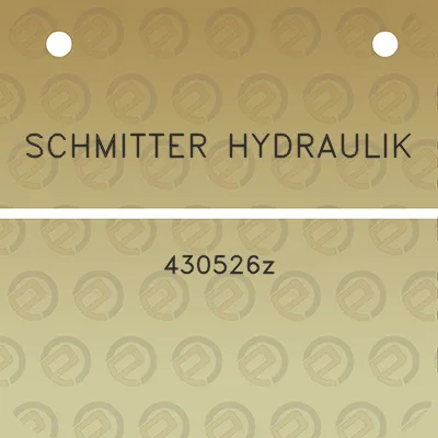 schmitter-hydraulik-430526z