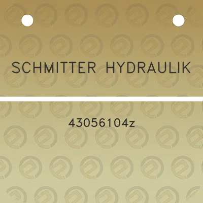 schmitter-hydraulik-43056104z