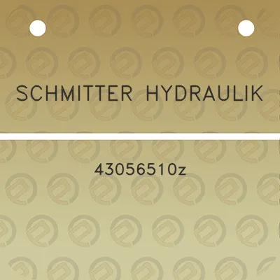 schmitter-hydraulik-43056510z