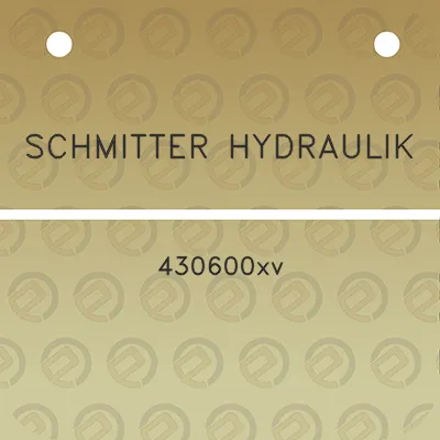 schmitter-hydraulik-430600xv