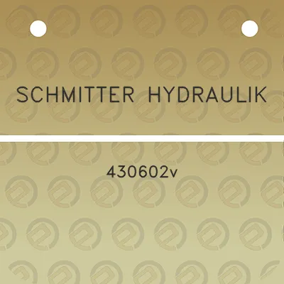 schmitter-hydraulik-430602v