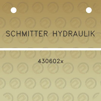 schmitter-hydraulik-430602x