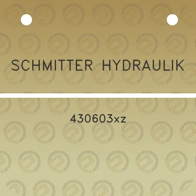 schmitter-hydraulik-430603xz