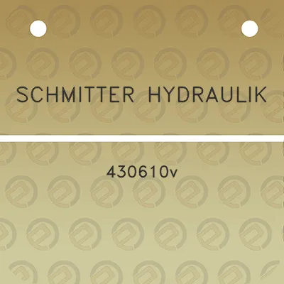 schmitter-hydraulik-430610v