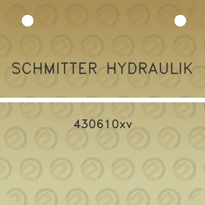 schmitter-hydraulik-430610xv