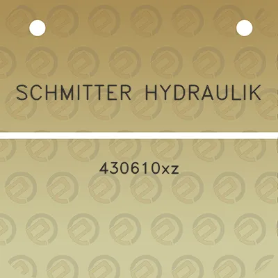 schmitter-hydraulik-430610xz