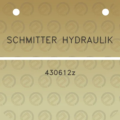 schmitter-hydraulik-430612z