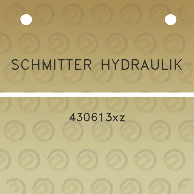 schmitter-hydraulik-430613xz