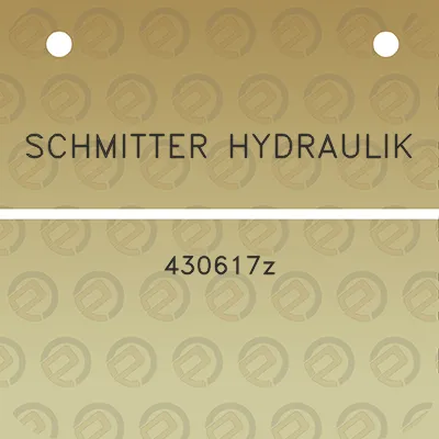 schmitter-hydraulik-430617z