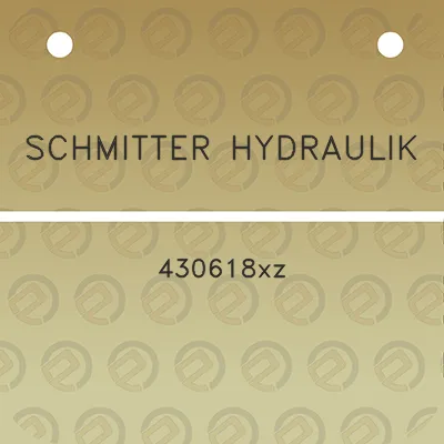 schmitter-hydraulik-430618xz