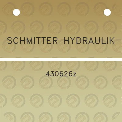 schmitter-hydraulik-430626z