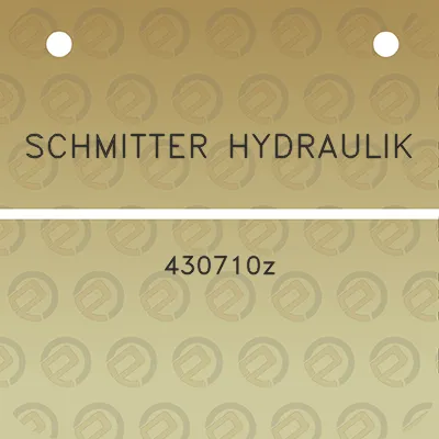 schmitter-hydraulik-430710z