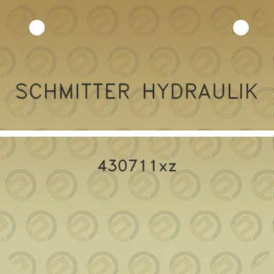 schmitter-hydraulik-430711xz