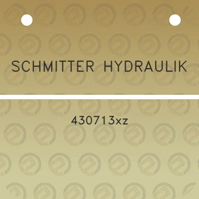 schmitter-hydraulik-430713xz