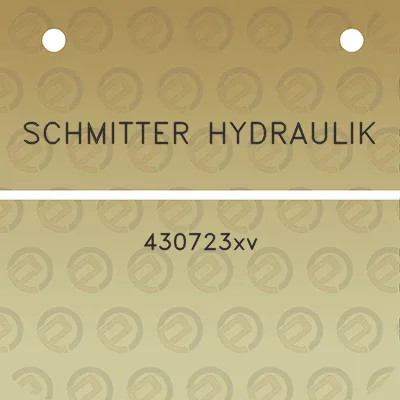 schmitter-hydraulik-430723xv