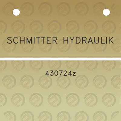 schmitter-hydraulik-430724z