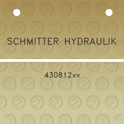 schmitter-hydraulik-430812xv