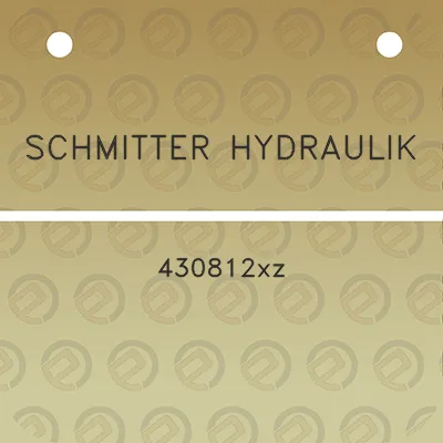 schmitter-hydraulik-430812xz