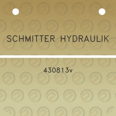 schmitter-hydraulik-430813v