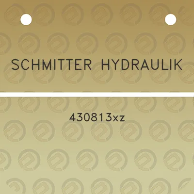 schmitter-hydraulik-430813xz