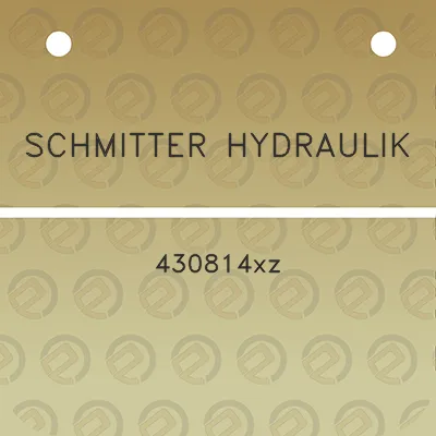 schmitter-hydraulik-430814xz