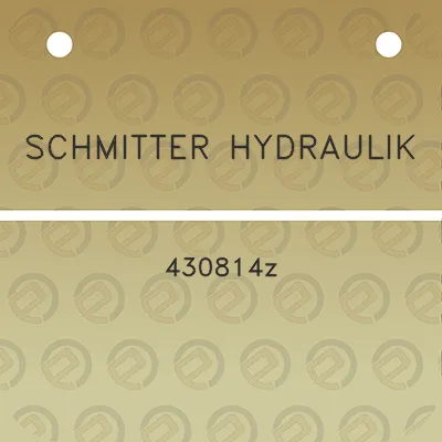 schmitter-hydraulik-430814z