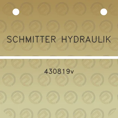 schmitter-hydraulik-430819v