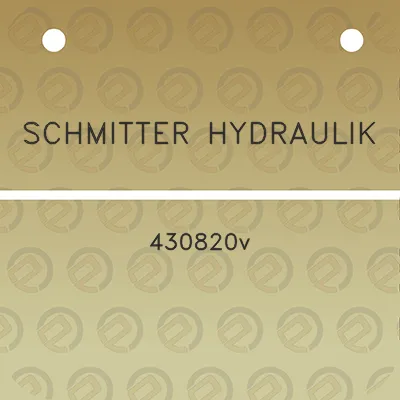 schmitter-hydraulik-430820v