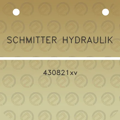 schmitter-hydraulik-430821xv