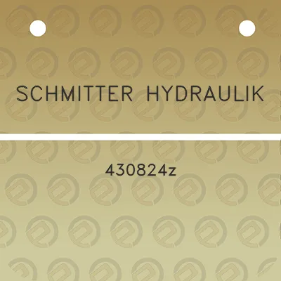 schmitter-hydraulik-430824z