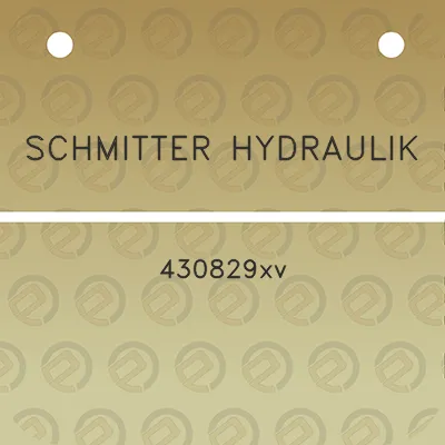 schmitter-hydraulik-430829xv