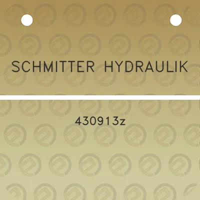 schmitter-hydraulik-430913z