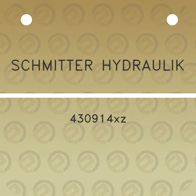 schmitter-hydraulik-430914xz