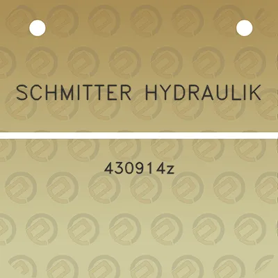 schmitter-hydraulik-430914z