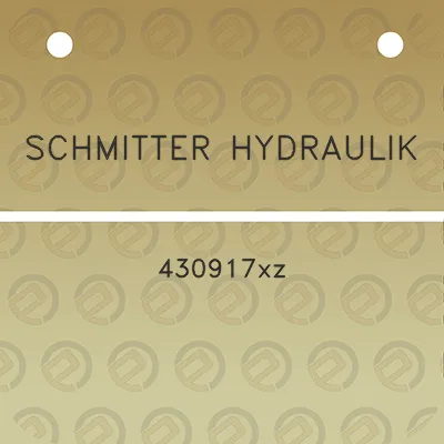 schmitter-hydraulik-430917xz