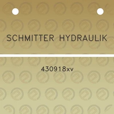 schmitter-hydraulik-430918xv