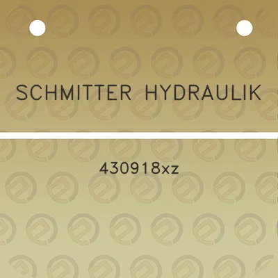 schmitter-hydraulik-430918xz