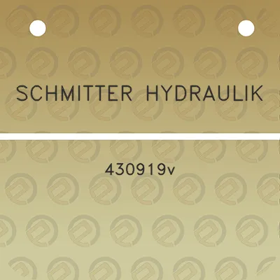 schmitter-hydraulik-430919v