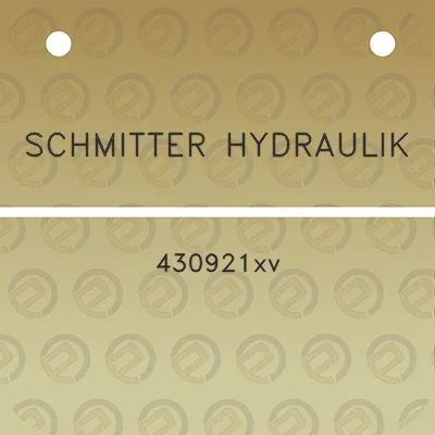 schmitter-hydraulik-430921xv