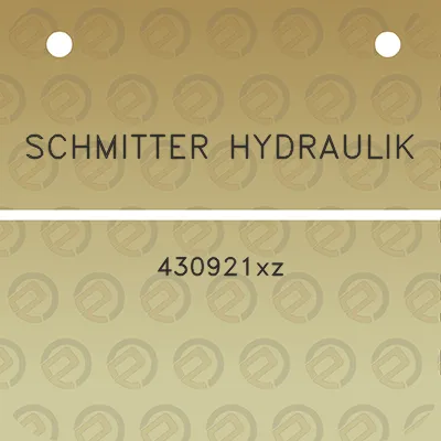 schmitter-hydraulik-430921xz