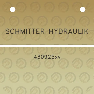 schmitter-hydraulik-430925xv