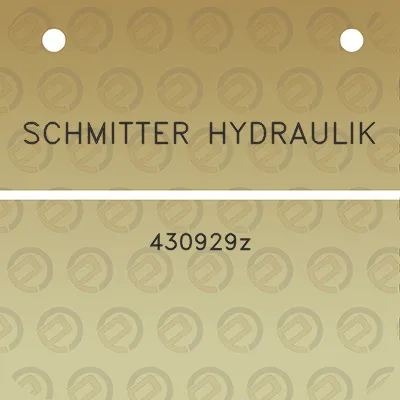 schmitter-hydraulik-430929z