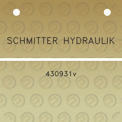 schmitter-hydraulik-430931v