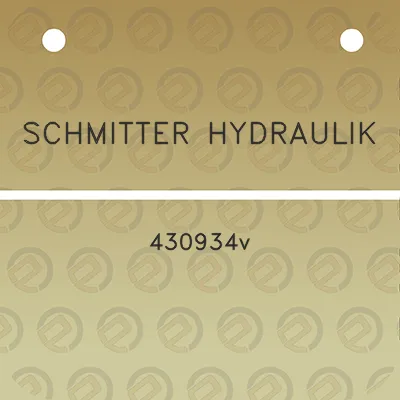 schmitter-hydraulik-430934v