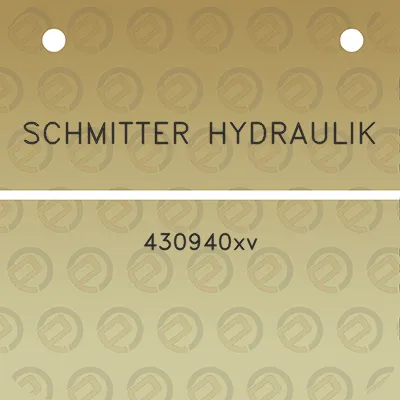 schmitter-hydraulik-430940xv