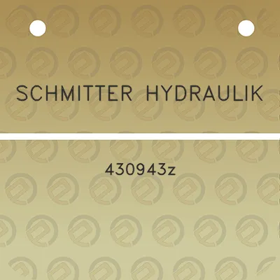 schmitter-hydraulik-430943z