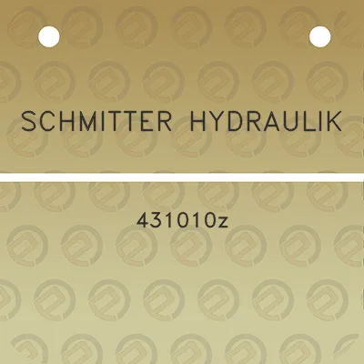 schmitter-hydraulik-431010z