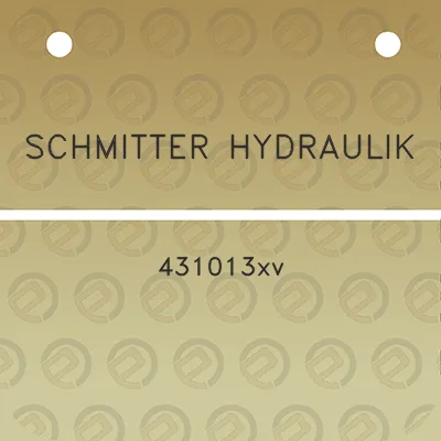 schmitter-hydraulik-431013xv