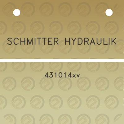 schmitter-hydraulik-431014xv
