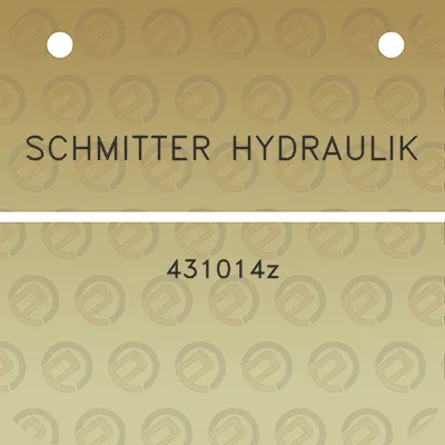 schmitter-hydraulik-431014z